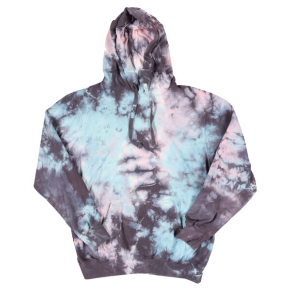 Premium Fleece Tie-Dyed Hooded Sweatshirt Thumbnail
